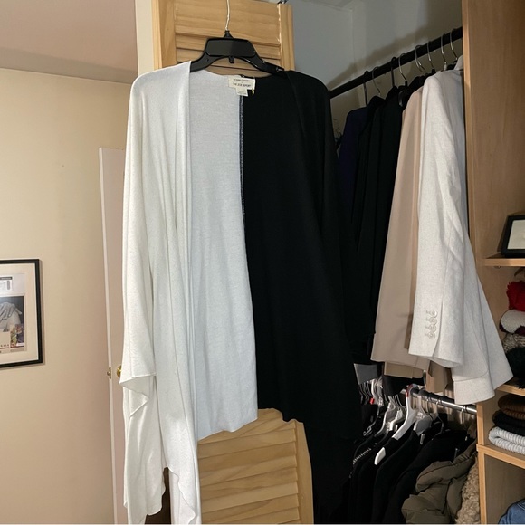 Donni Charm x the Zoe Report Wonder Cape Color Block Wrap OS - Picture 7 of 9